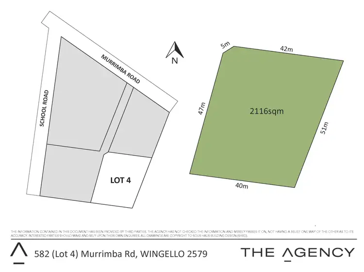 Floorplan of Homely land listing, 582 Murrimba Road, Wingello NSW 2579