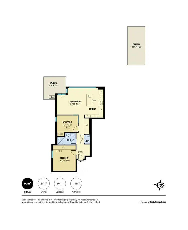 Floorplan of Homely apartment listing, 405/248 Flinders Street, Adelaide SA 5000