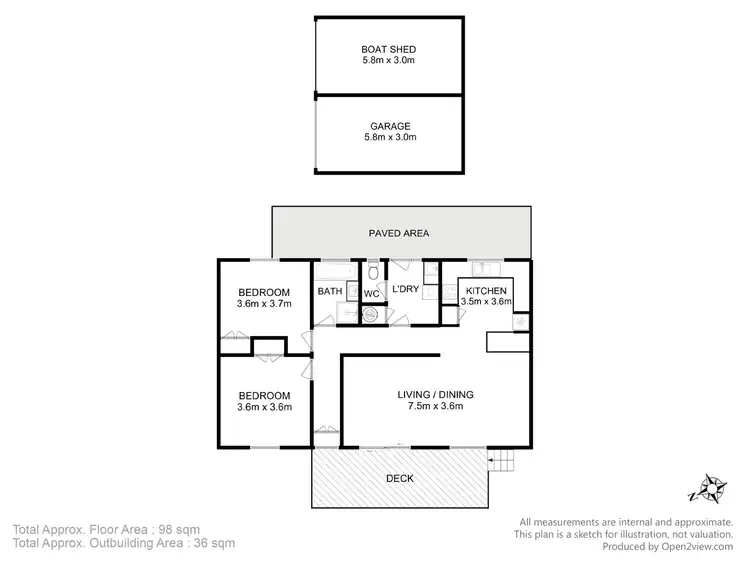 Floorplan of Homely house listing, 105 Sommers Bay Road, Murdunna TAS 7178