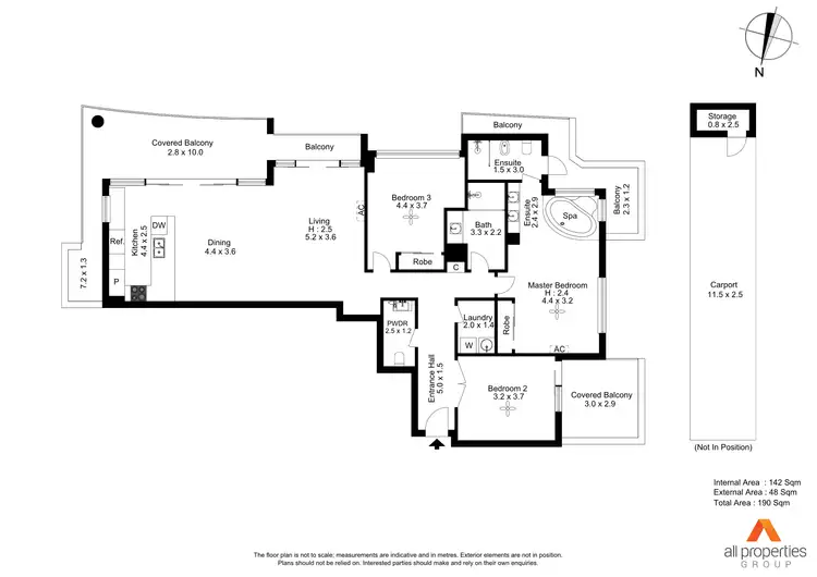 Floorplan of Homely apartment listing, 18/53 Darrambal Street, Surfers Paradise QLD 4217
