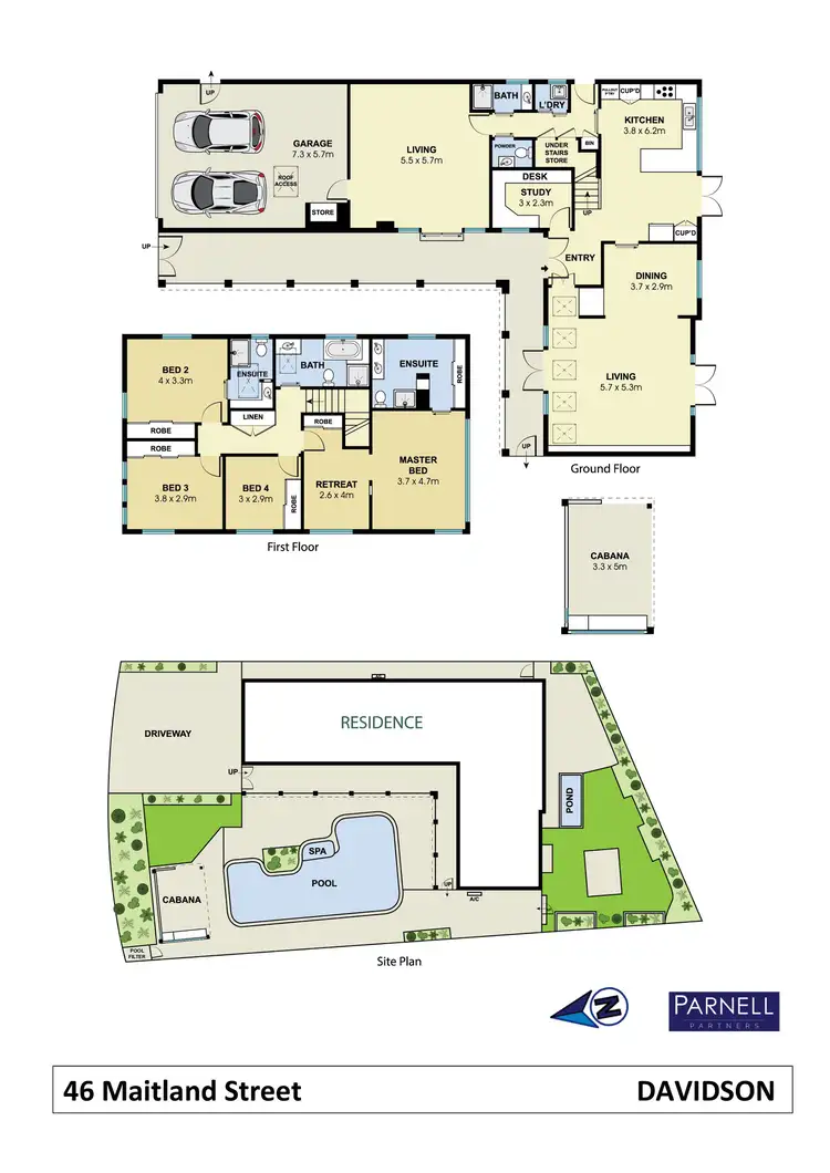 Floorplan of Homely house listing, 46 Maitland Street, Davidson NSW 2085