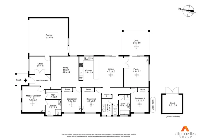 Floorplan of Homely house listing, 141 Trinity Way, Drewvale QLD 4116