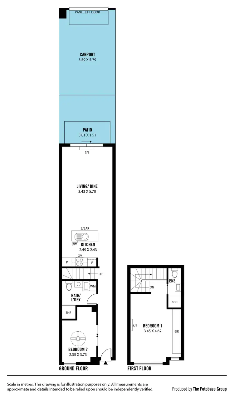 Floorplan of Homely house listing, 22 Hannah Road, Tonsley SA 5042