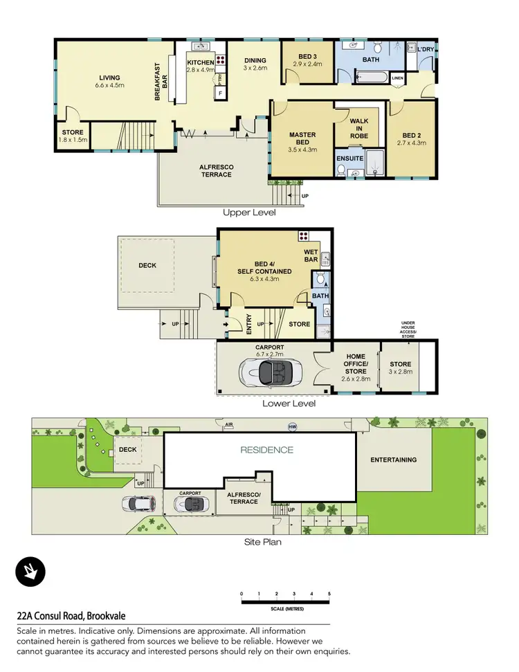 Floorplan of Homely house listing, 22A Consul Road, Brookvale NSW 2100
