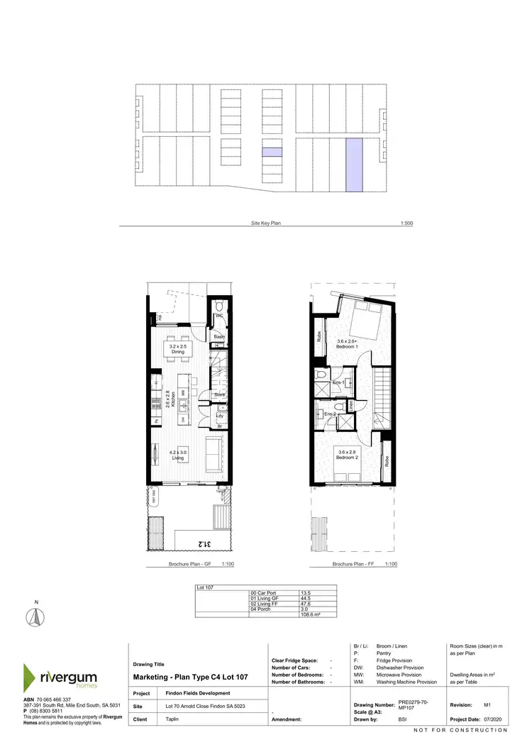 Floorplan of Homely townhouse listing, 4/24-26 Arnold Close, Findon SA 5023