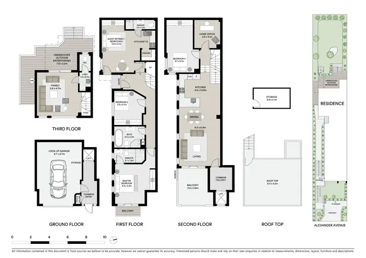 Floorplan of Homely semi-detached listing, 17A Alexander Avenue, Taren Point NSW 2229
