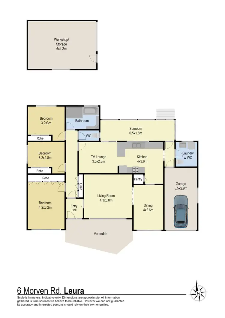 Floorplan of Homely house listing, 6 Morven Road, Leura NSW 2780