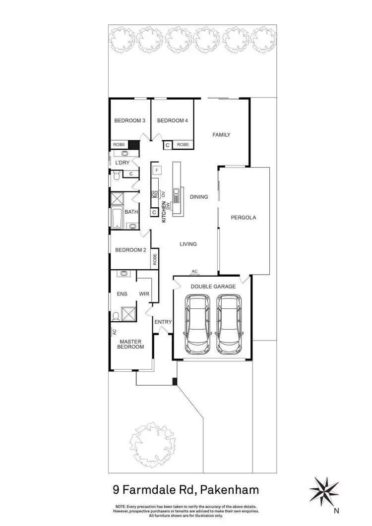Floorplan of Homely house listing, 9 Farmdale Road, Pakenham VIC 3810