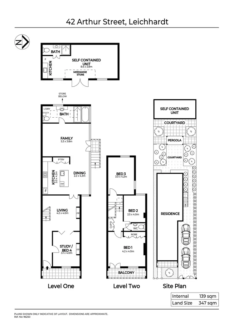 Floorplan of Homely house listing, 42 Arthur Street, Leichhardt NSW 2040
