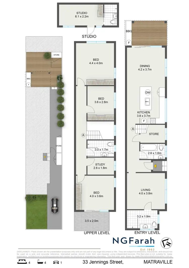 Floorplan of Homely house listing, 33 Jennings Street, Matraville NSW 2036