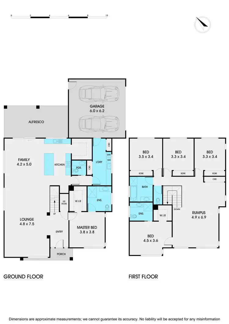 Floorplan of Homely house listing, 50 Grammar Parade, Wantirna VIC 3152