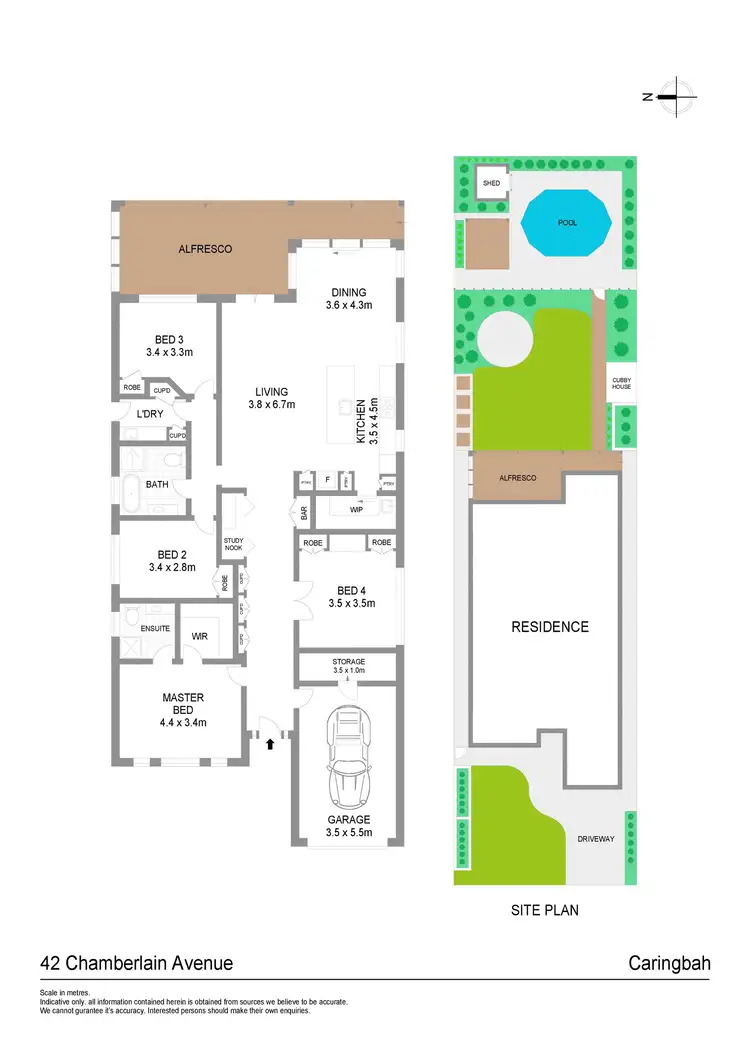Floorplan of Homely house listing, 42 Chamberlain Avenue, Caringbah NSW 2229