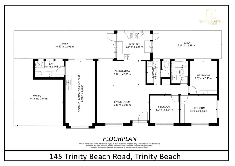 Floorplan of Homely house listing, 145 Trinity Beach Road, Trinity Beach QLD 4879