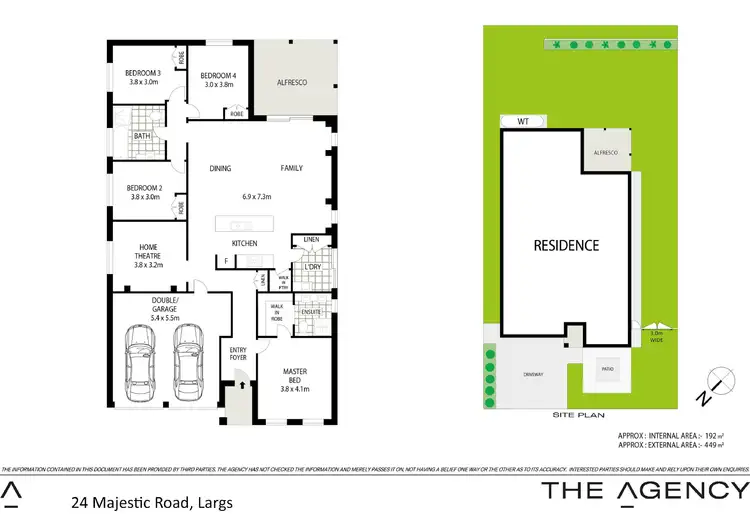 Floorplan of Homely house listing, 24 Majestic Road, Largs NSW 2320