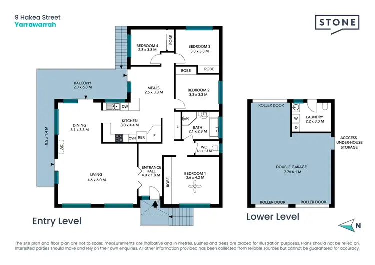 Floorplan of Homely house listing, 9 Hakea Street, Yarrawarrah NSW 2233
