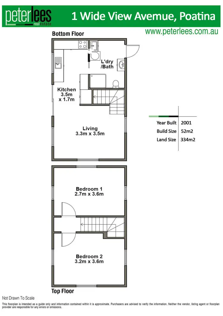 Floorplan of Homely house listing, 1 Wide View Crescent, Poatina TAS 7302