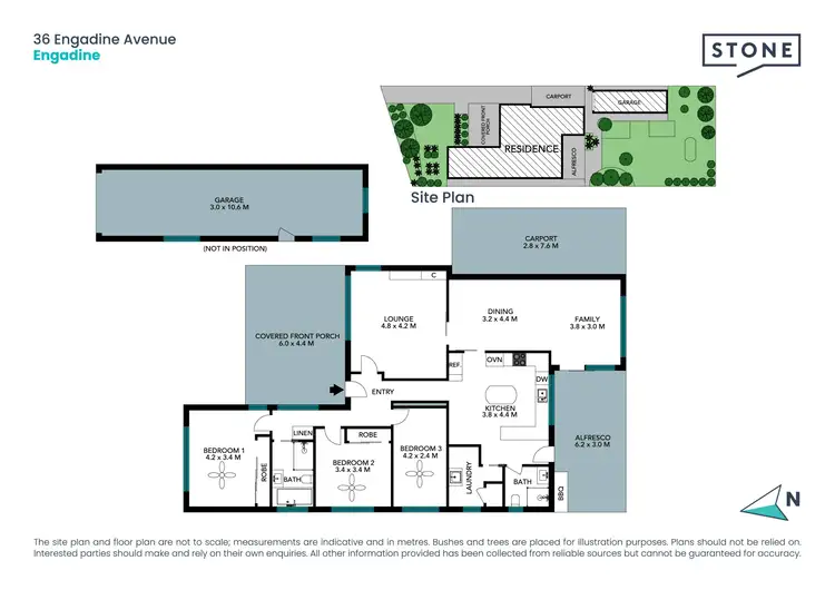 Floorplan of Homely house listing, 36 Engadine Avenue, Engadine NSW 2233