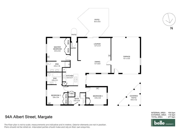 Floorplan of Homely house listing, 94A Albert Street, Margate QLD 4019