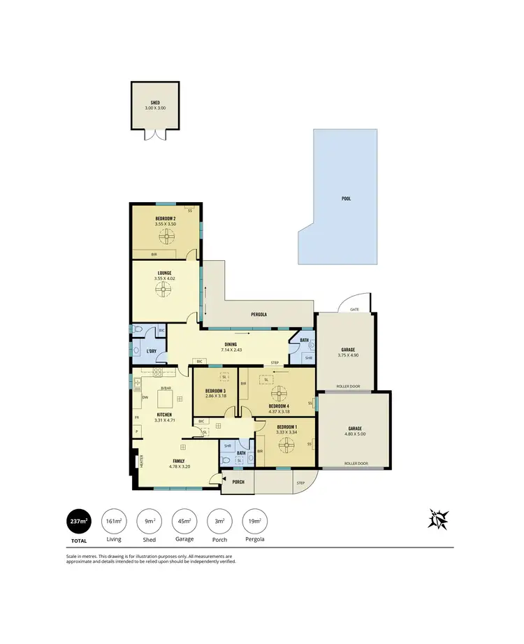 Floorplan of Homely house listing, 30 Mattner Avenue, Glenelg North SA 5045