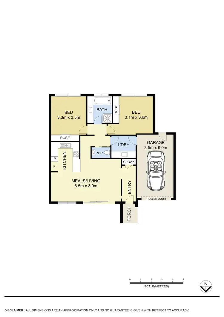 Floorplan of Homely unit listing, 2/20 Beaumont Court, Sydenham VIC 3037