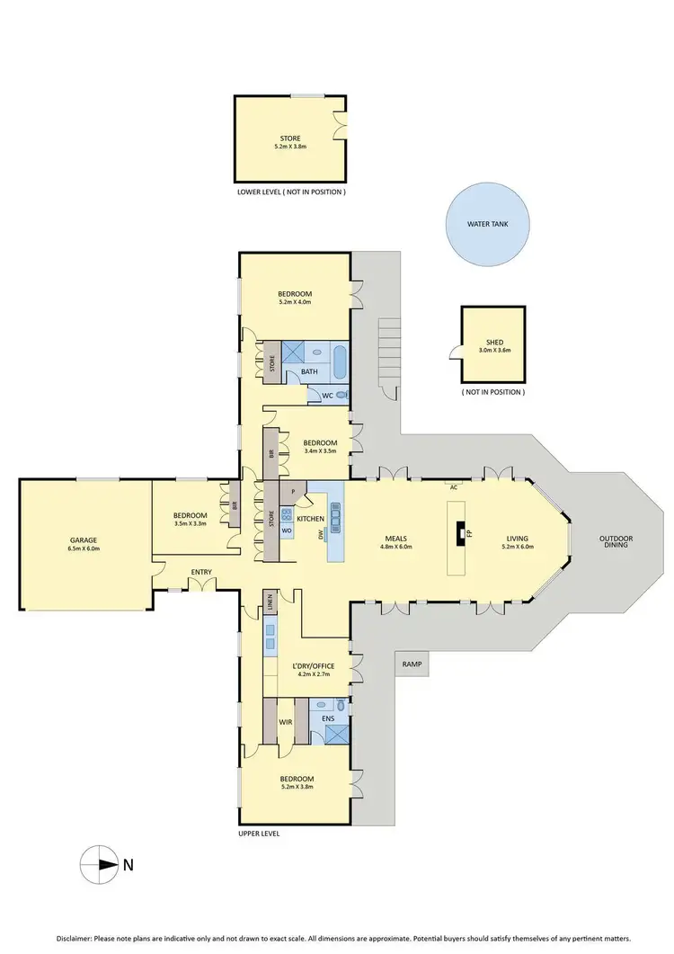 Floorplan of Homely house listing, 100 Howey Street, Gisborne VIC 3437