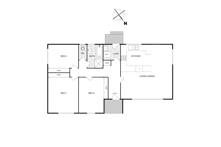Floorplan of Homely house listing, 30 Cotton Street, Downer ACT 2602