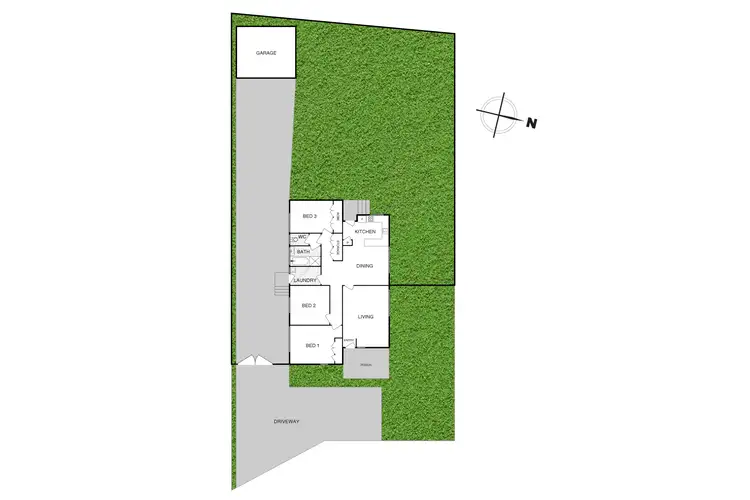 Floorplan of Homely house listing, 9 Nivison Place, Charnwood ACT 2615