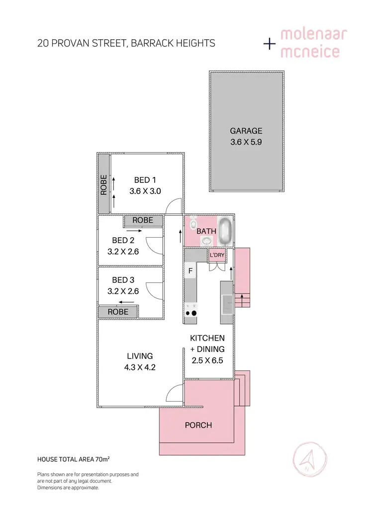 Floorplan of Homely house listing, 20 Provan Street, Barrack Heights NSW 2528