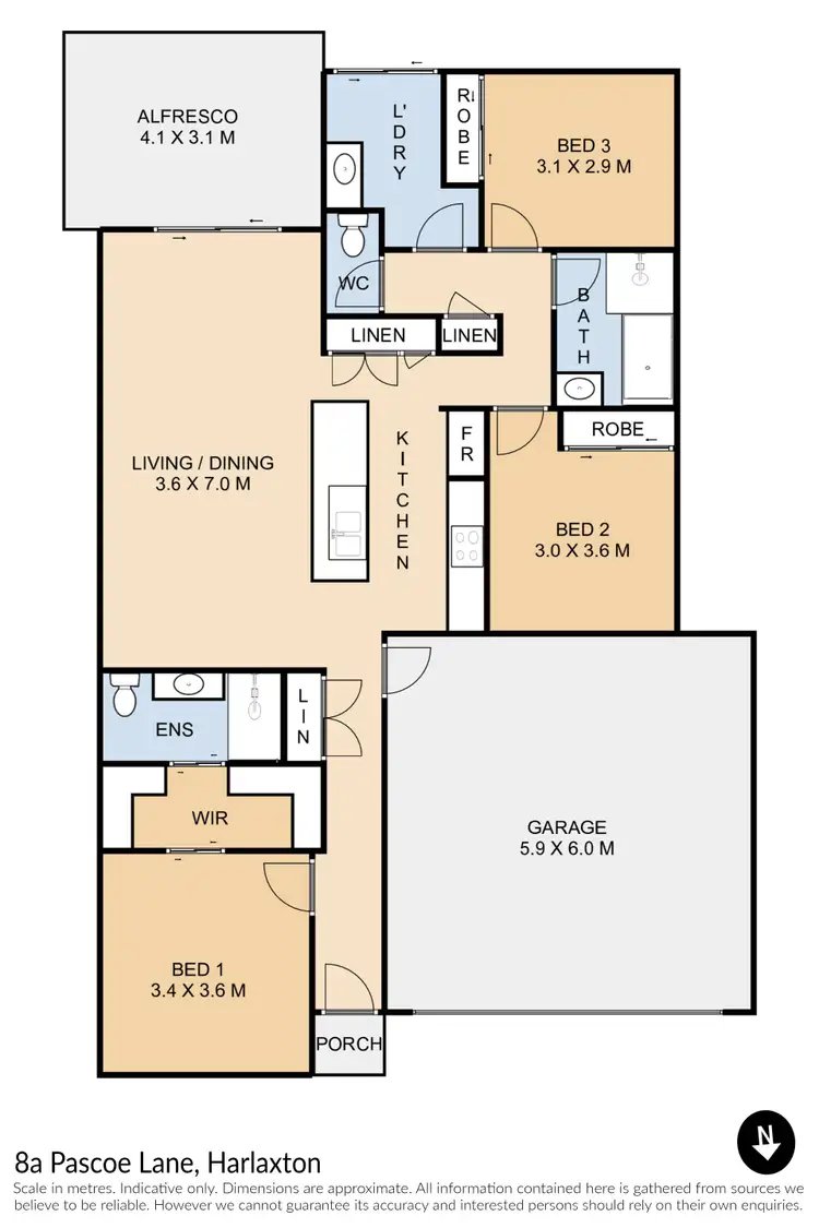 Floorplan of Homely house listing, 8A Pascoe Lane, Harlaxton QLD 4350