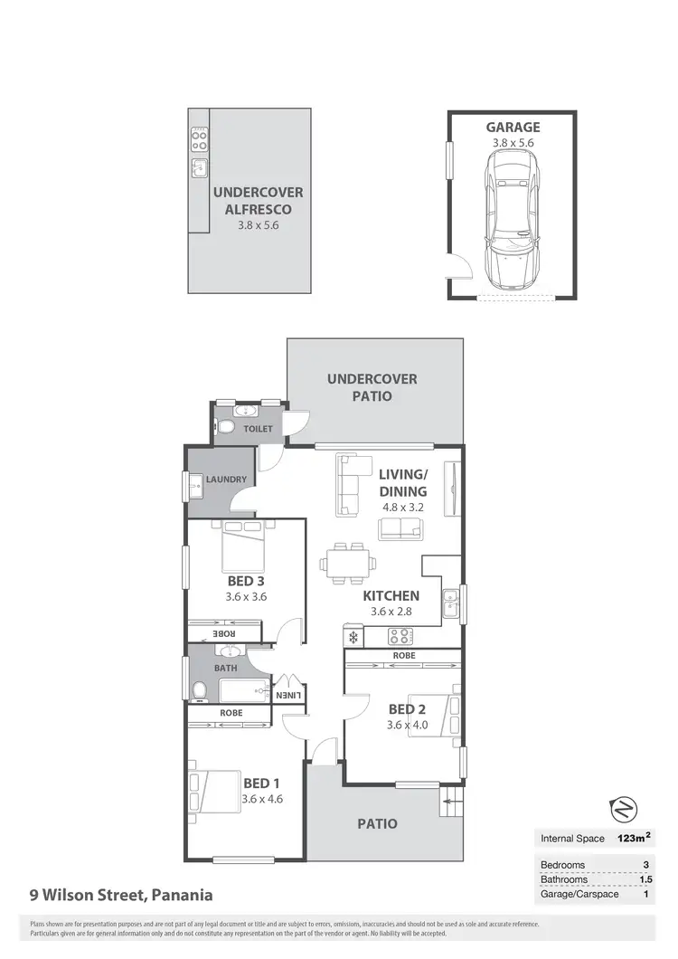 Floorplan of Homely house listing, 9 Wilson Street, Panania NSW 2213