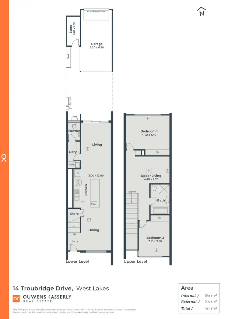 Floorplan of Homely house listing, 14 Troubridge Drive, West Lakes SA 5021