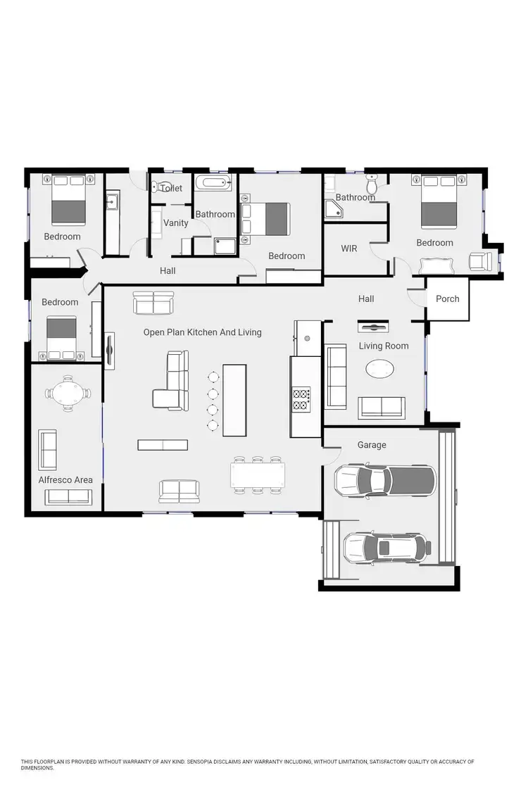 Floorplan of Homely house listing, 76 William Maker Drive, Orange NSW 2800
