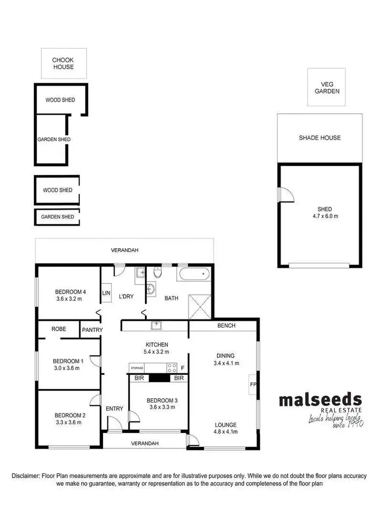 Floorplan of Homely house listing, 23 McArthur Street, Penola SA 5277