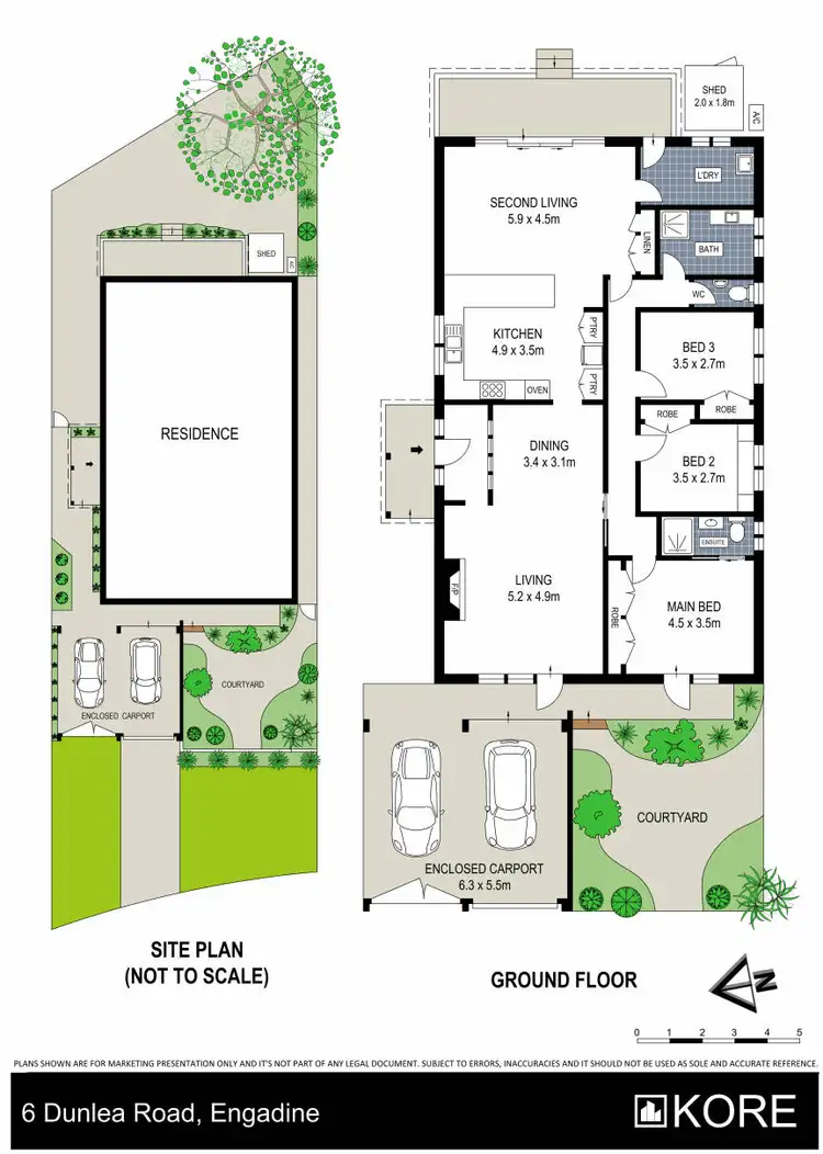 Floorplan of Homely house listing, 6 Dunlea Road, Engadine NSW 2233