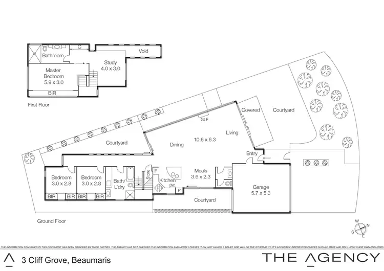Floorplan of Homely house listing, 3 Cliff Grove, Beaumaris VIC 3193