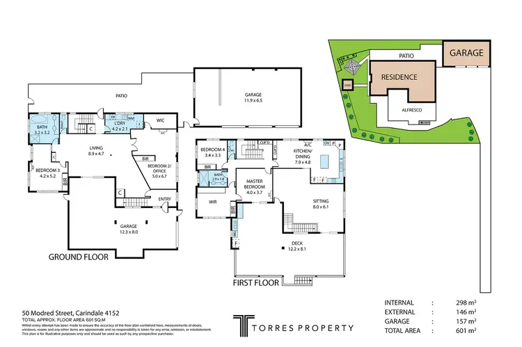 Floorplan of Homely house listing, 50 Modred Street, Carindale QLD 4152