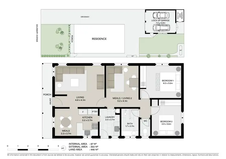 Floorplan of Homely house listing, 23 Salisbury Avenue, Newington VIC 3350