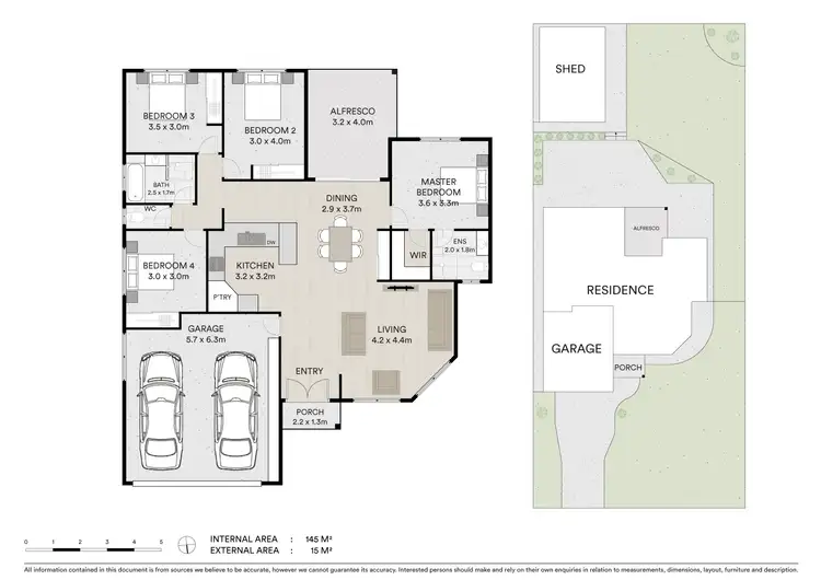Floorplan of Homely house listing, 6 Zamia Way, Gracemere QLD 4702