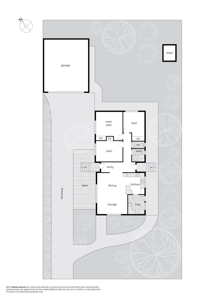 Floorplan of Homely house listing, 119 Hannan Street, Ainslie ACT 2602