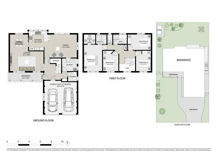 Floorplan of Homely house listing, 5 Gum Leaf Close, Hornsby Heights NSW 2077