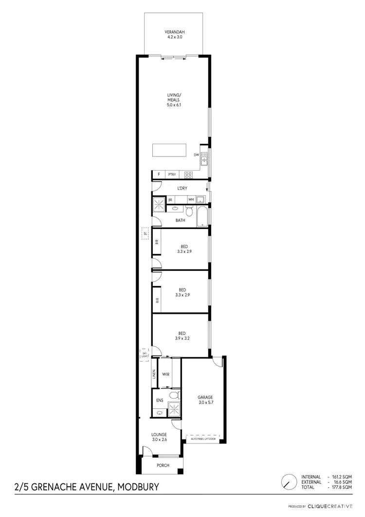 Floorplan of Homely house listing, 2/5 Grenache Avenue, Modbury SA 5092