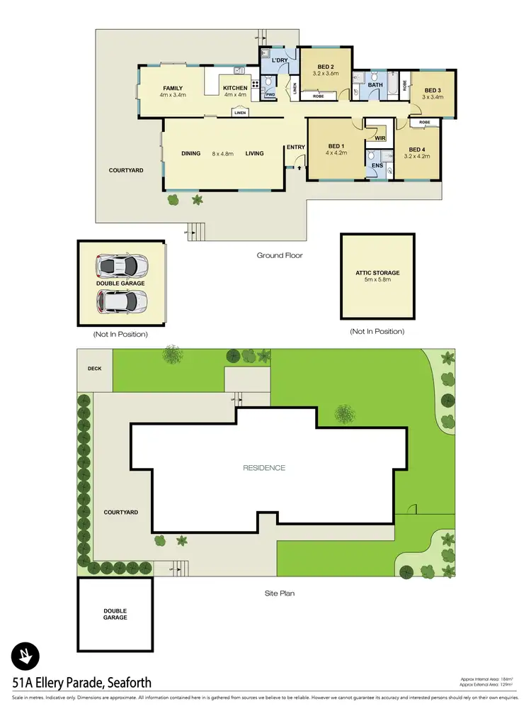 Floorplan of Homely house listing, 51A Ellery Parade, Seaforth NSW 2092