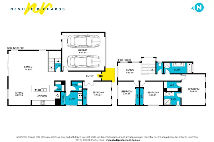 Floorplan of Homely house listing, 35 Amalfi Way, Indented Head VIC 3223