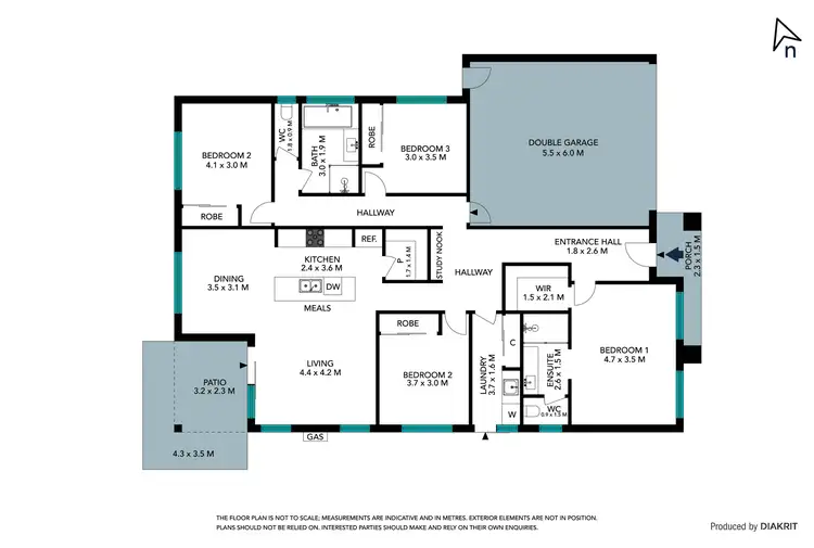 Floorplan of Homely house listing, 5 Chomley Street, Mickleham VIC 3064