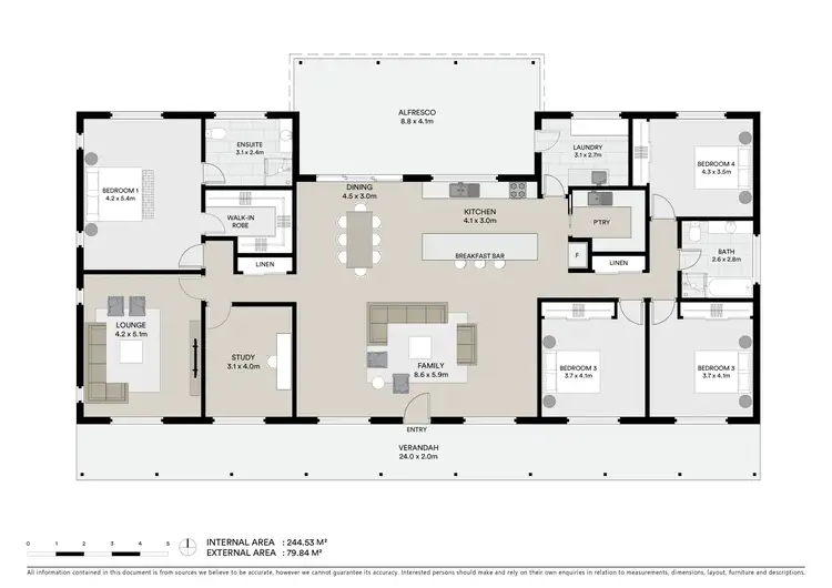 Floorplan of Homely rural property listing, 95 Stoney Creek Road, Mudgee NSW 2850