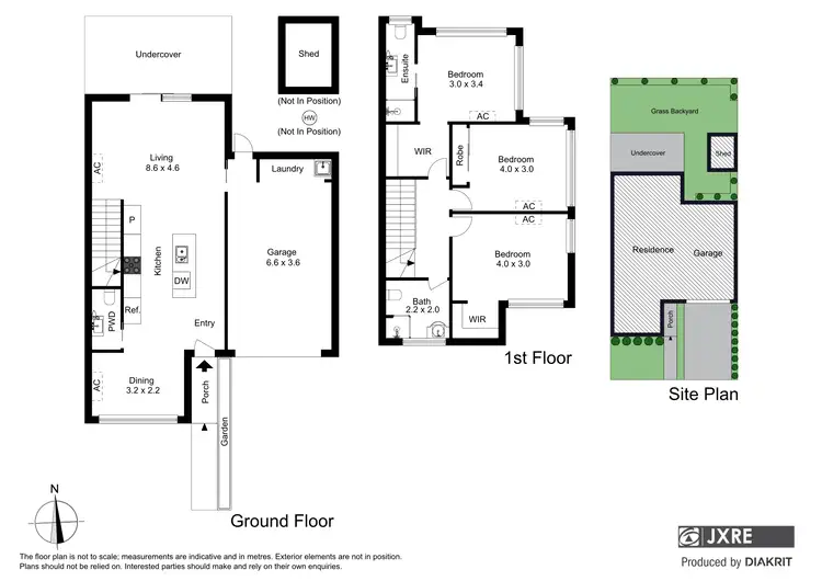 Floorplan of Homely townhouse listing, 17 Fortuna Street, Clayton VIC 3168