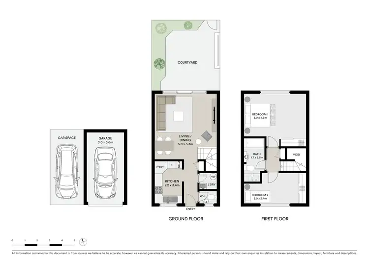 Floorplan of Homely townhouse listing, 73/25 Taranto Road, Marsfield NSW 2122