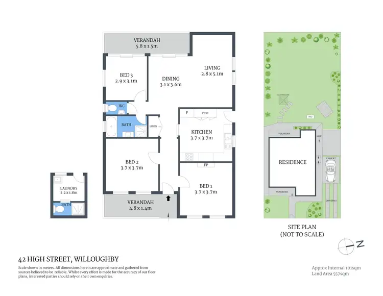 Floorplan of Homely house listing, 42 High Street, Willoughby NSW 2068