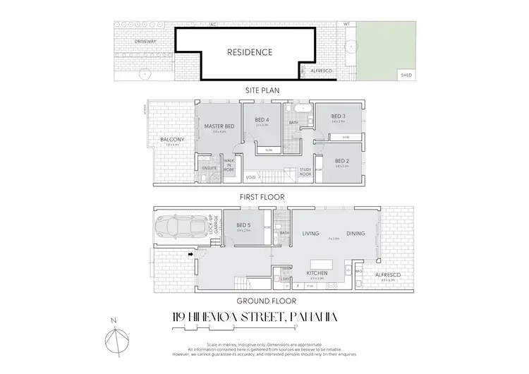 Floorplan of Homely semi-detached listing, 119 Hinemoa Street, Panania NSW 2213