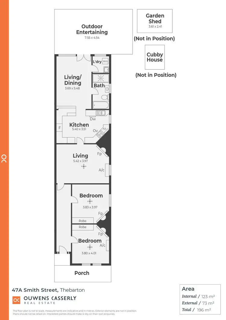 Floorplan of Homely house listing, 47A Smith Street, Thebarton SA 5031